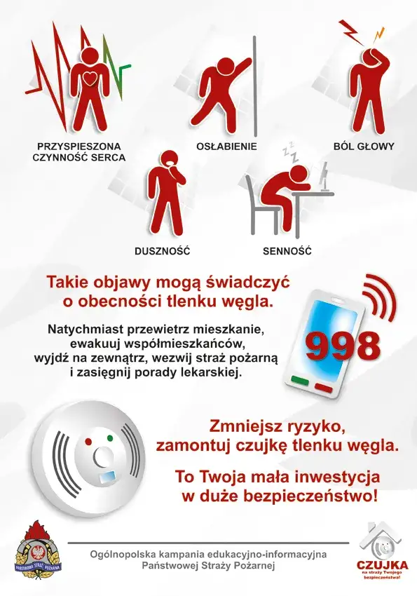 Zdjęcie Objawy zatrucia dymem z kominka - jak je rozpoznać i unikać zagrożeń