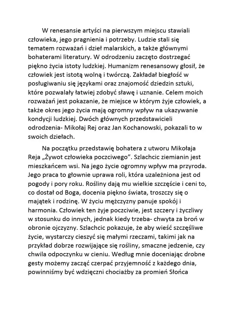 Zdjęcie Jak napisać rozprawkę o renesansie: kluczowe tematy i inspiracje
