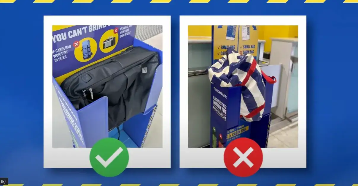 Zdjęcie Jaki to jest bagaż 40x20x25 – uniknij dodatkowych opłat w Ryanair