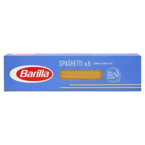 Zdjęcie Barilla spaghetti no 5 - idealny wybór do pysznych dań i zdrowia
