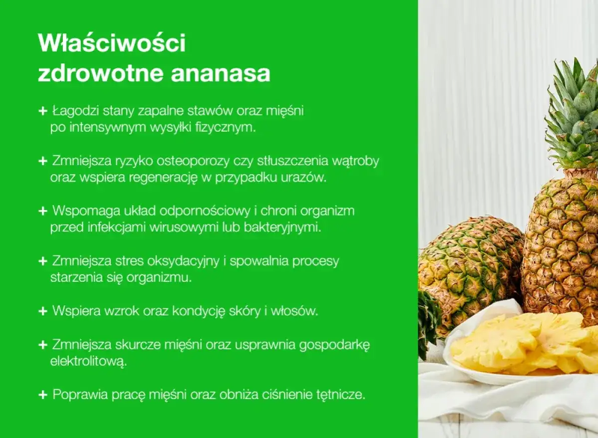 Zdjęcie Czy ananas jest zdrowy? Poznaj jego faktyczne właściwości i korzyści