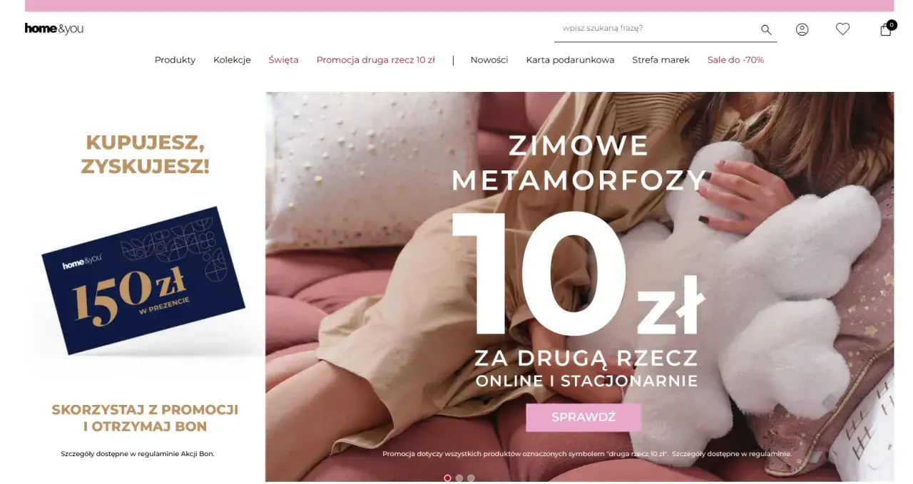 Zdjęcie Promocje home&you: Kalendarz wyprzedaży i rabaty - Oszczędzaj!