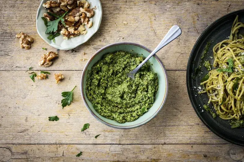 Zdjęcie Pesto jakie orzechy wybrać, by wzbogacić smak sosu?