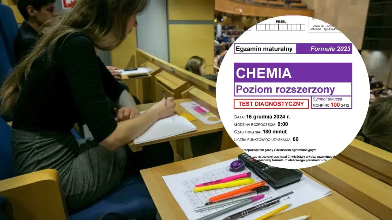 Zdjęcie Ile trwa matura z chemii? Sprawdź, co musisz wiedzieć przed egzaminem