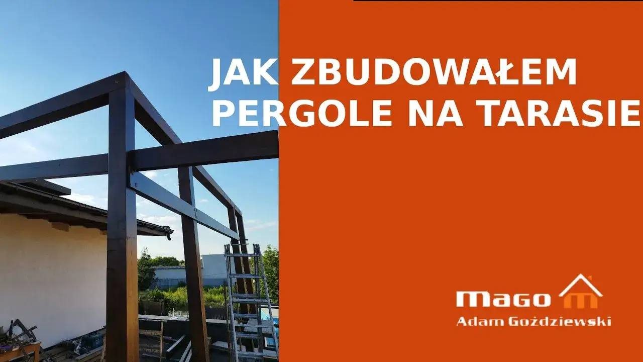 Zdjęcie Jak łatwo zbudować pergolę tarasową - krok po kroku do sukcesu