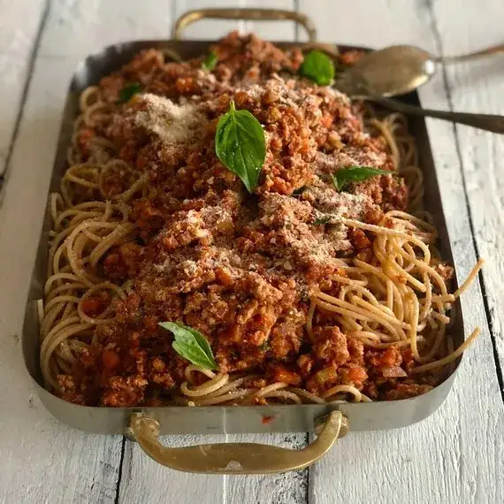Zdjęcie Zdrowe spaghetti z indyka - pyszny przepis na lekkie danie obiadowe