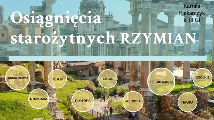 Zdjęcie Osiągnięcia starożytnych Rzymian: wpływ na dzisiejszy świat