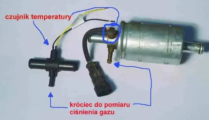 Zdjęcie Gdzie jest czujnik temperatury gazu LPG? Oto kluczowe lokalizacje