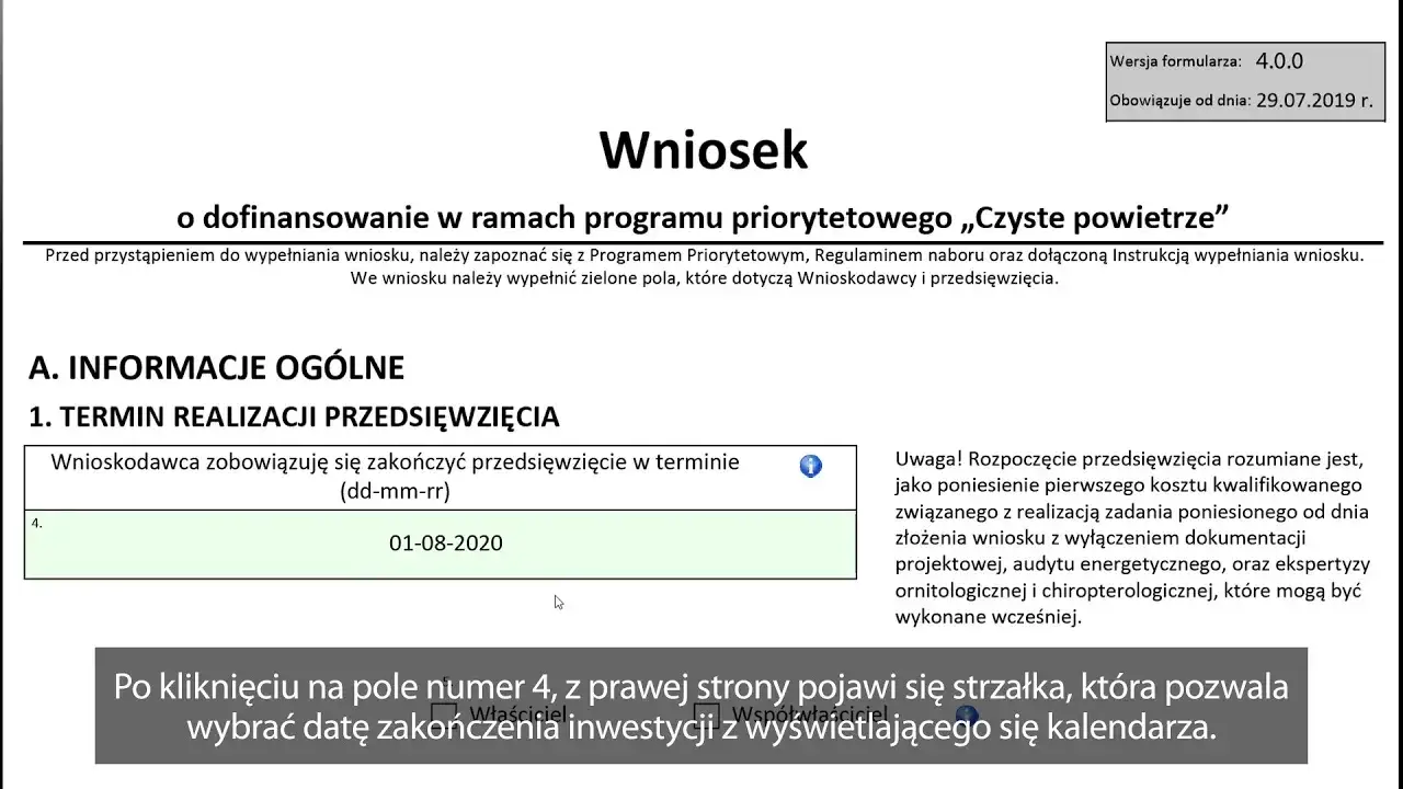 Zdjęcie Wzór wniosku o płatność czyste powietrze – uniknij błędów w aplikacji