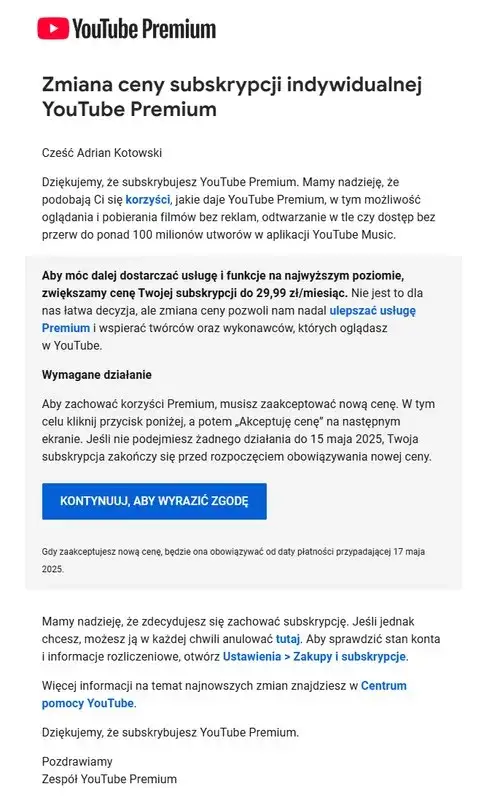 Zdjęcie Ile kosztuje YouTube Music Premium? Ceny subskrypcji i zniżki