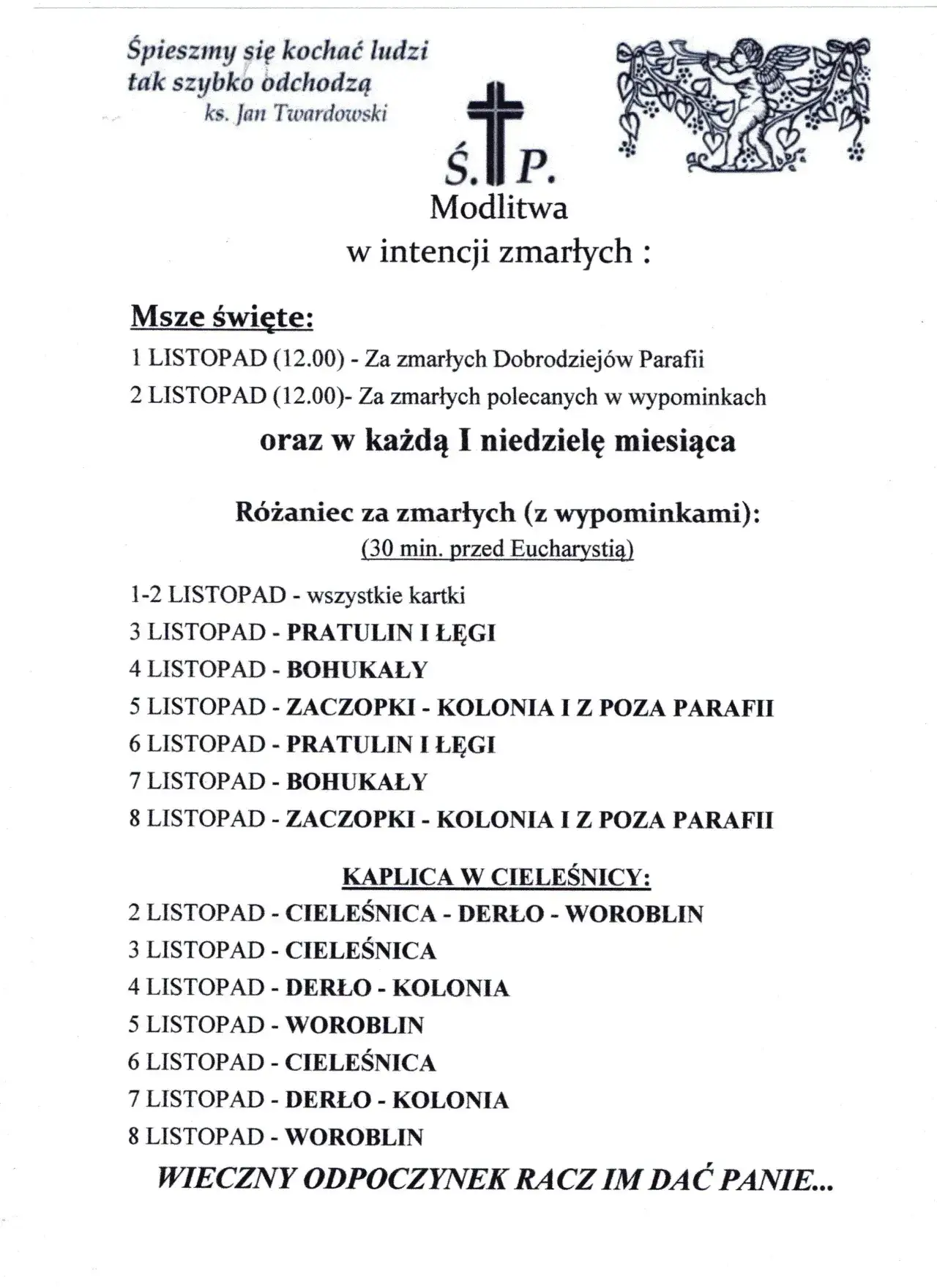 Zdjęcie Jak napisać intencję za zmarłego do mszy świętej - wzory i porady