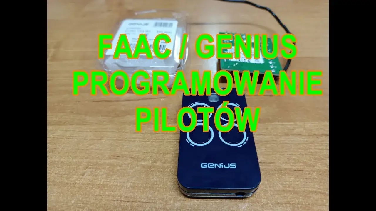 Zdjęcie Jak zwiększyć zasięg pilota do bramy FAAC i uniknąć problemów z sygnałem