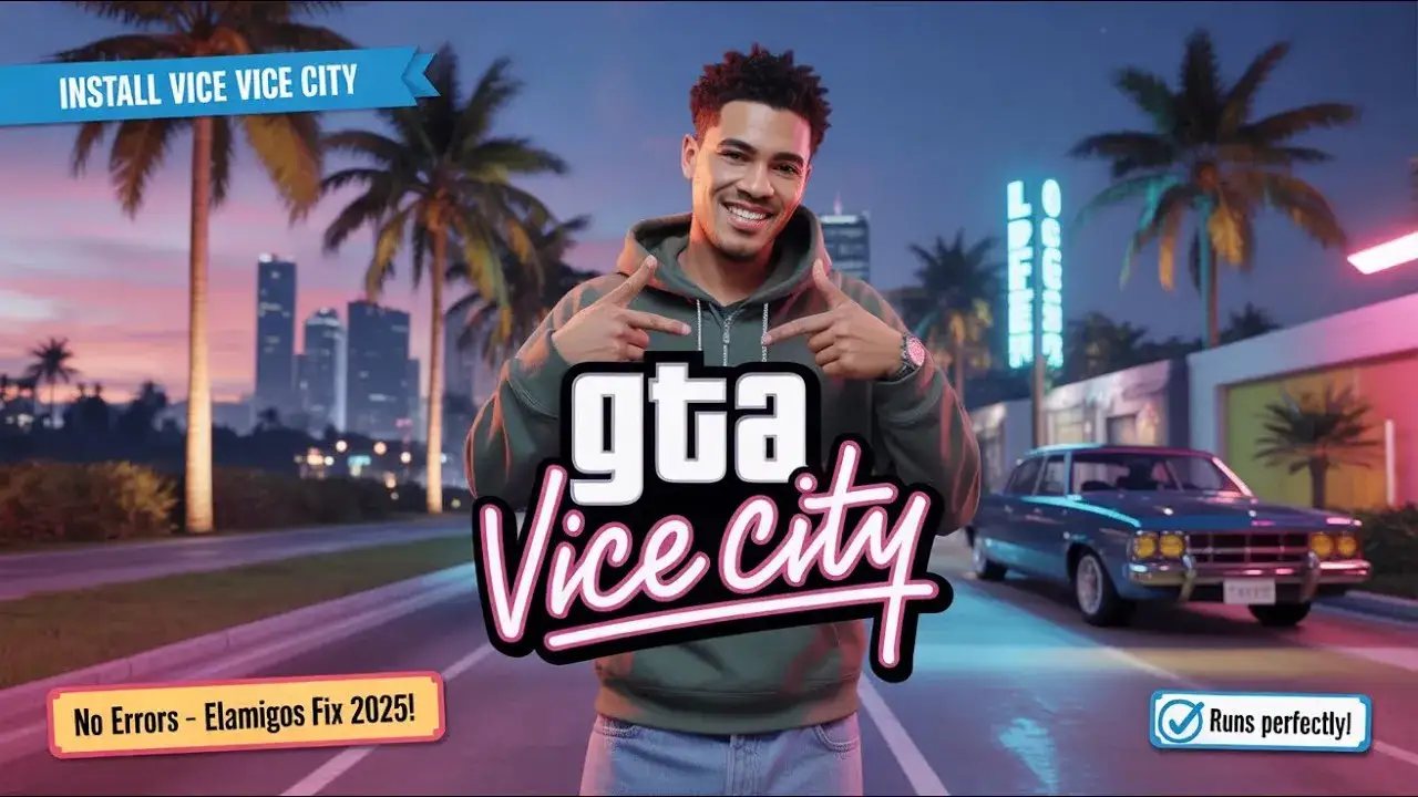 Zdjęcie Jak zainstalować spolszczenie do GTA Vice City: kompletny poradnik 2025