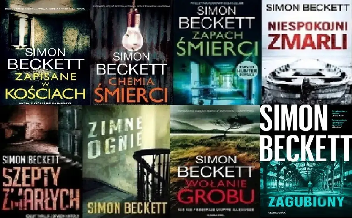 Zdjęcie  Simon Beckett, kryminalne bestsellery o Davidzie Hunterze - najlepsze thrillery z PRL