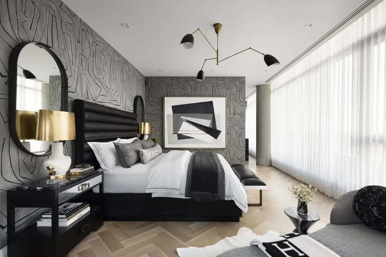 Zdjęcie Dormitorio moderno: Ideas para un santuario funcional y acogedor