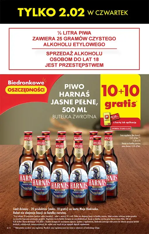 Zdjęcie Jakie piwa na promocji w Biedronce - nie przegap najlepszych ofert