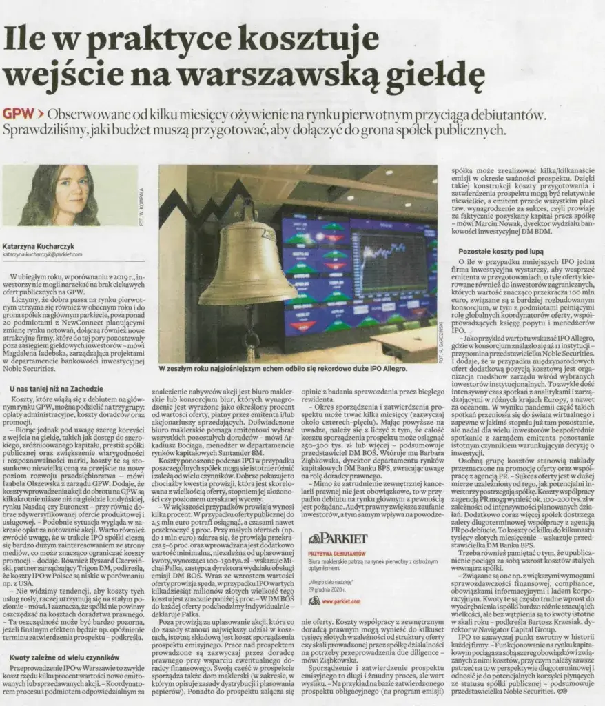 Zdjęcie Ile kosztuje wejście na giełdę? Sprawdź wszystkie ukryte koszty i opłaty