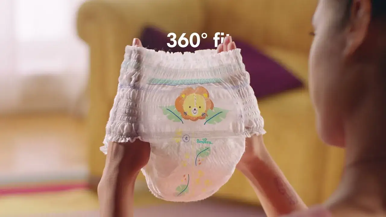 Zdjęcie Pasek z tyłu Pampers Pants - po co jest i jak go używać skutecznie
