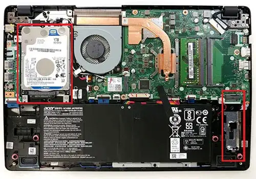 Zdjęcie HDD upgrade kit Acer - co to jest i jak poprawić wydajność laptopa