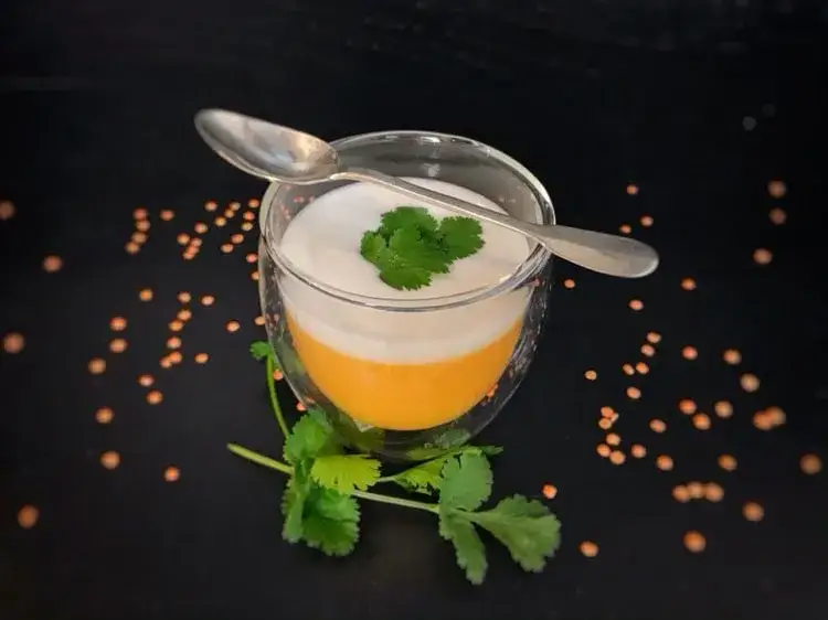 Zdjęcie Velouté lentilles corail sans carottes: 20 min, saveurs inédites !