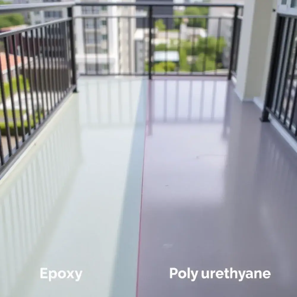 Zdjęcie Żywica epoksydowa czy poliuretanowa na balkon – co wybrać, by nie żałować?