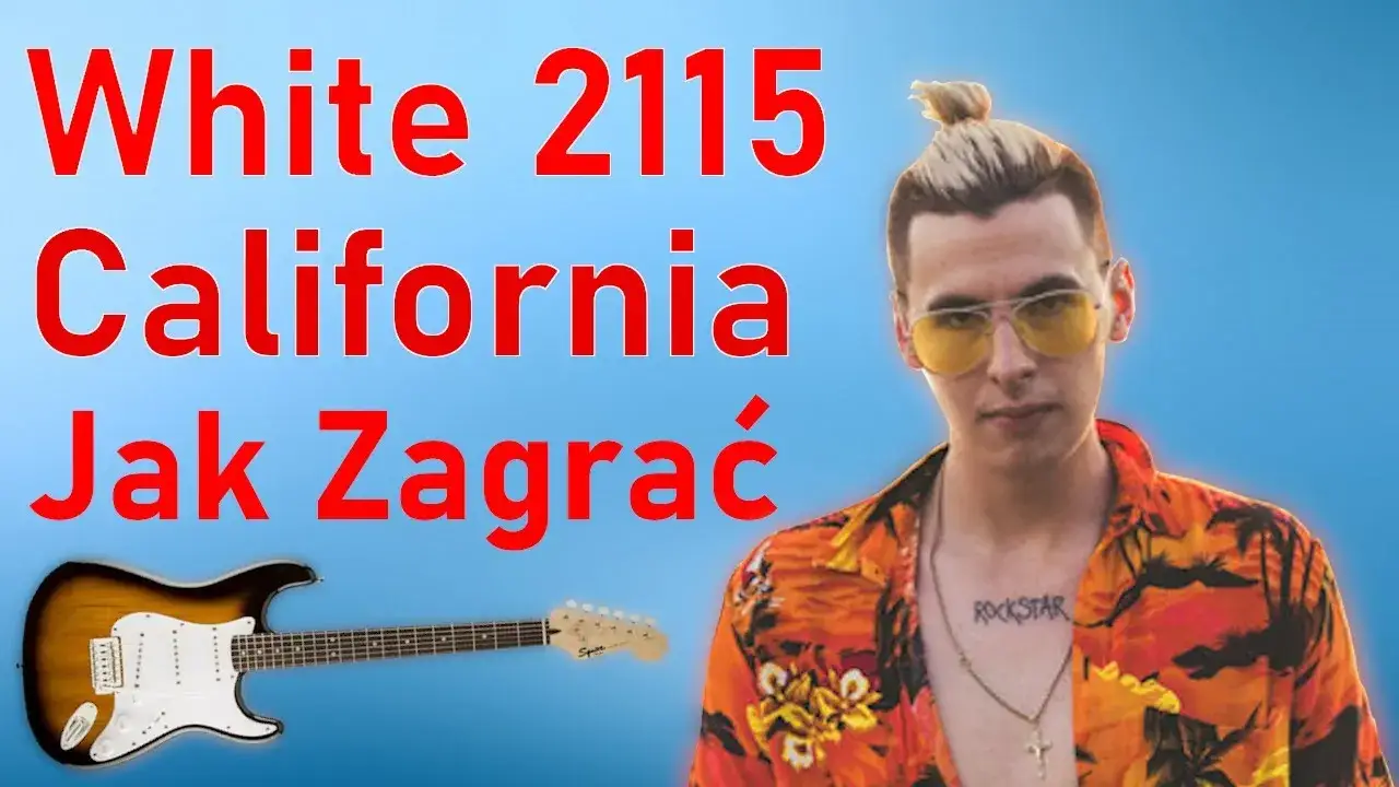 Zdjęcie Jak zagrać California na gitarze - proste akordy i techniki gry