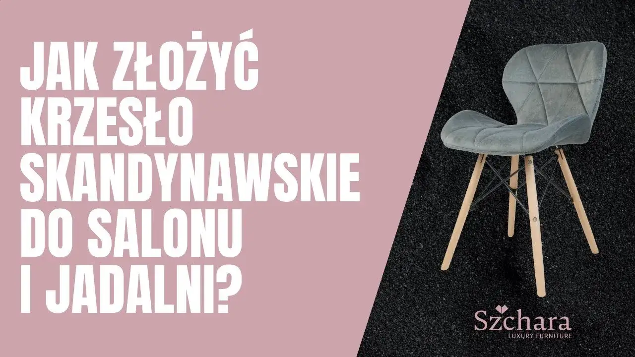 Zdjęcie Jak łatwo złożyć krzesło skandynawskie – uniknij typowych błędów