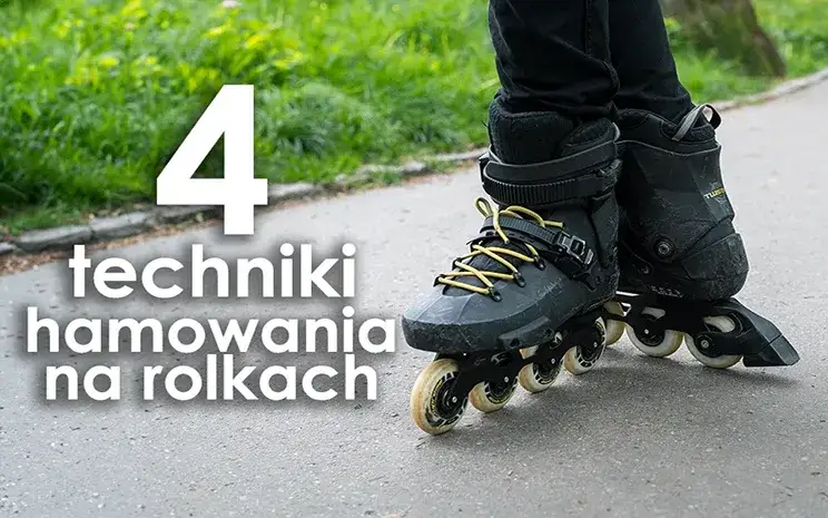 Zdjęcie Jak hamować na rolkach przy dużej prędkości, aby uniknąć niebezpieczeństw