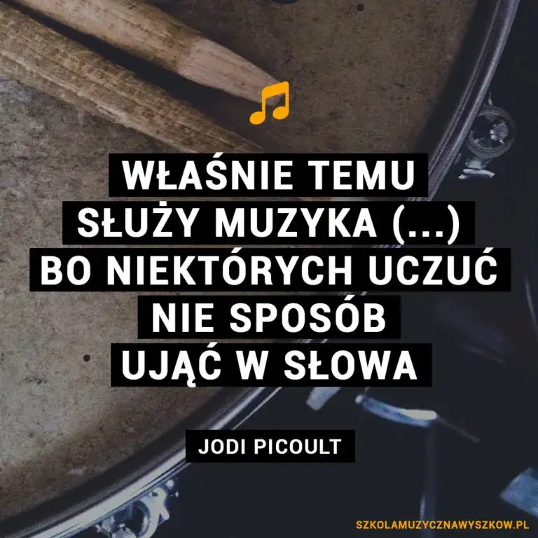 Zdjęcie Czym jest muzyka cytaty, które zmieniają nasze życie i emocje