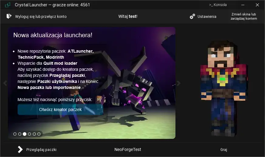 Zdjęcie Mody do Minecraft Crystal Launcher: Prosty sposób na instalację bez błędów