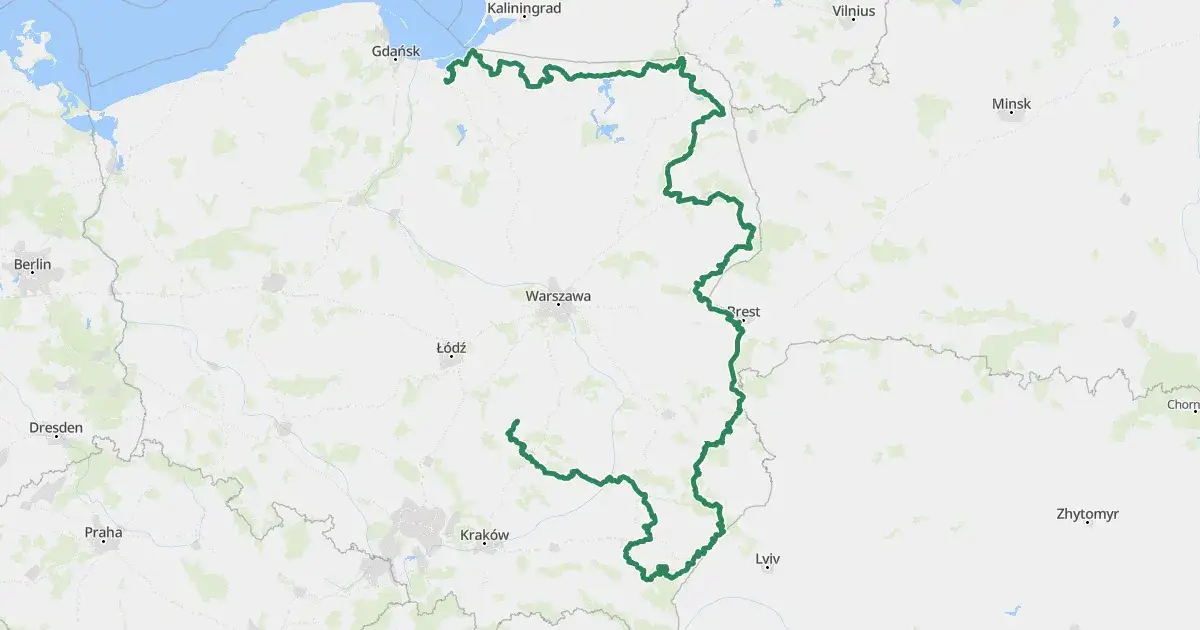Zdjęcie Najlepsze trasy rowerowe GPX w Polsce - pobierz i ciesz się jazdą