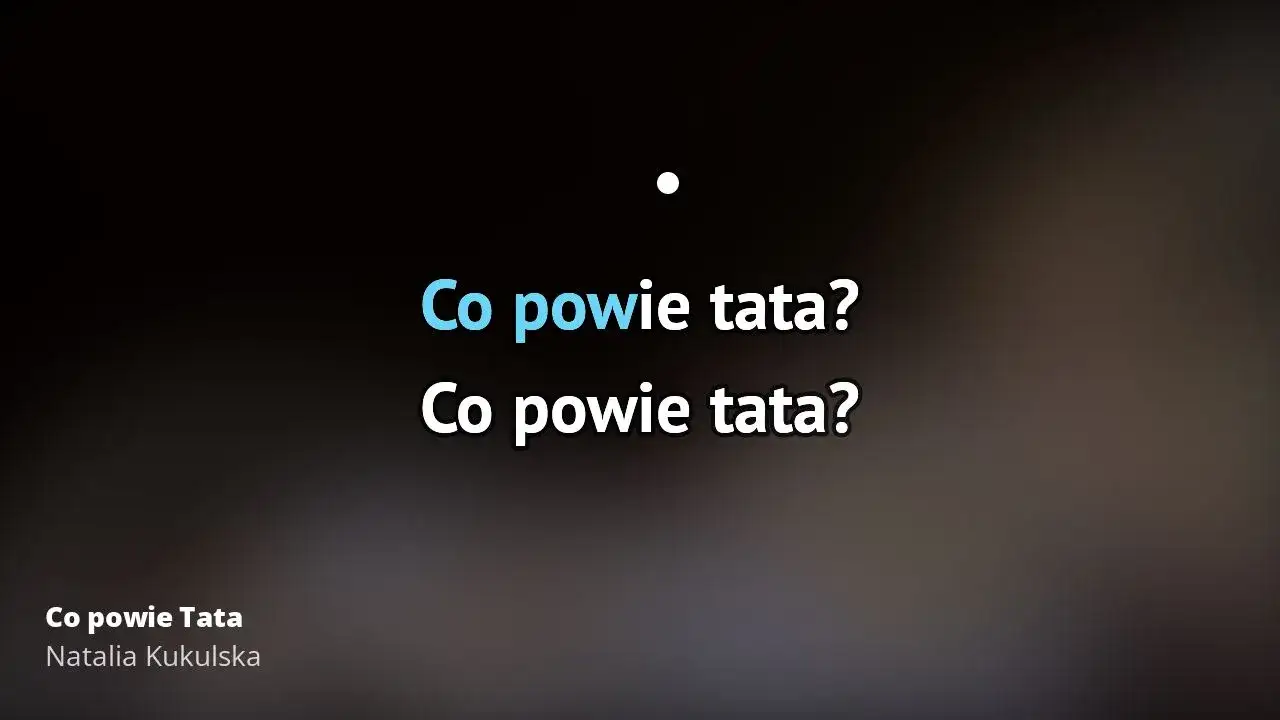 Zdjęcie Gdzie znaleźć idealny podkład muzyczny do co powie tata?