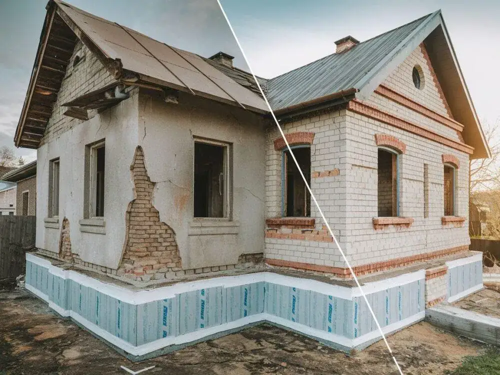 Zdjęcie Jak ocieplić fundament starego domu i uniknąć problemów z wilgocią