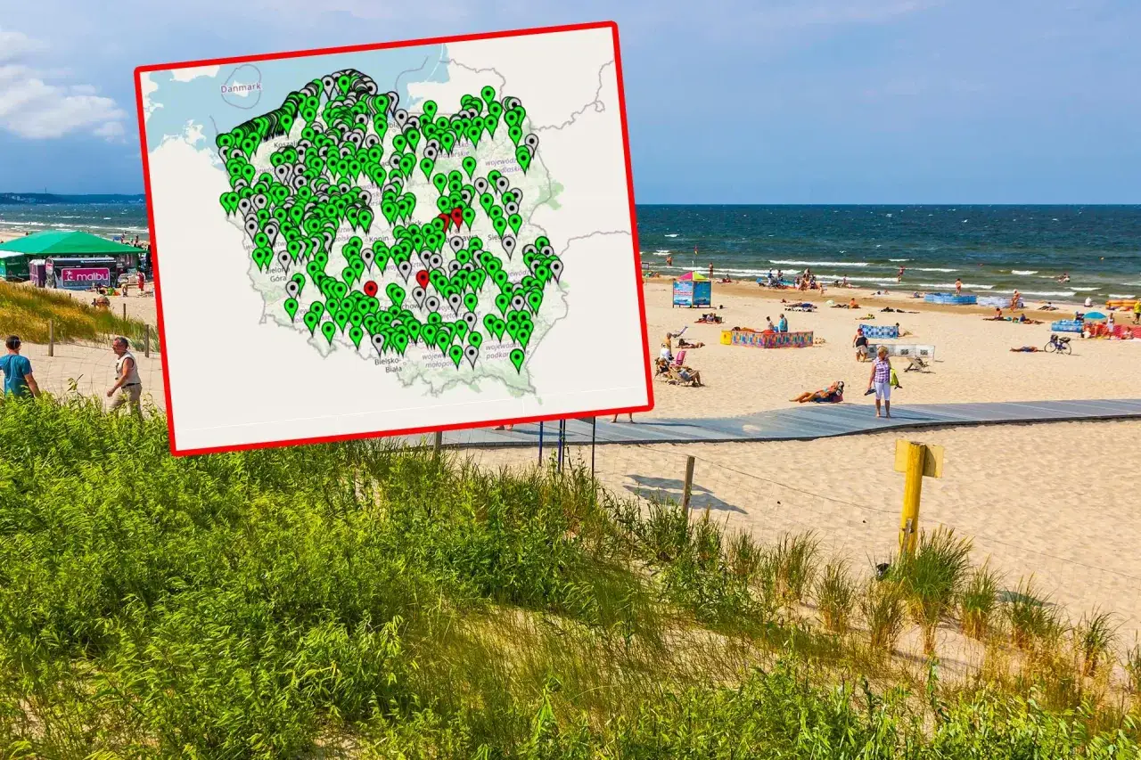 Zdjęcie Gdzie sinice w Bałtyku? Sprawdź niebezpieczne kąpieliska teraz