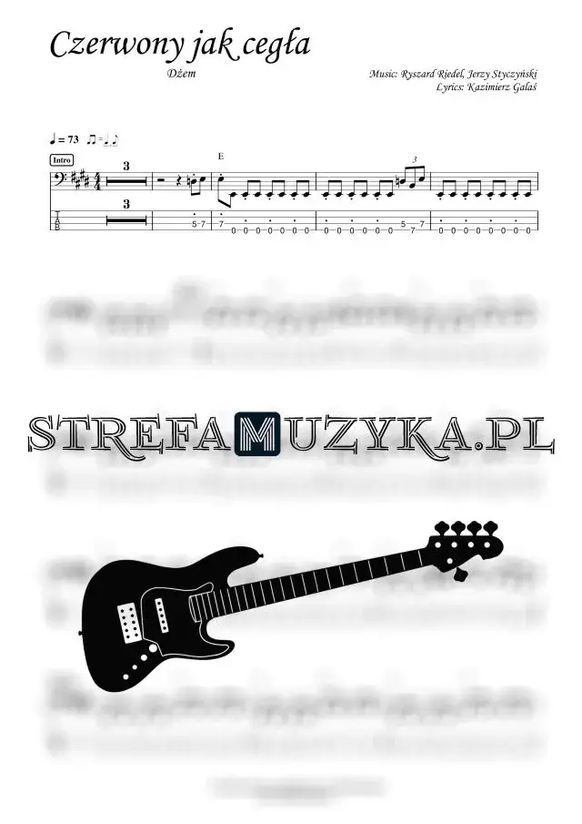 Zdjęcie Czerwony jak cegła akordy – łatwe do nauki dla każdego gitarzysty