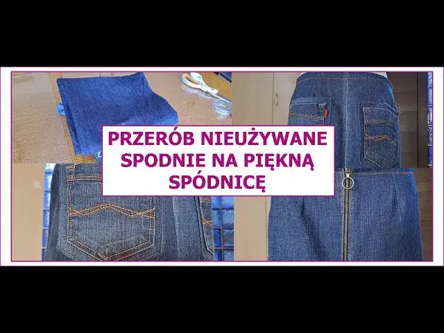 Zdjęcie Jak ze spodni zrobić spódnicę - proste kroki na modną metamorfozę