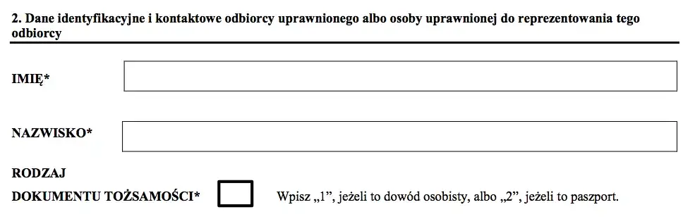 Zdjęcie Jak wypełnić oświadczenie składane przez odbiorców uprawnionych bez błędów