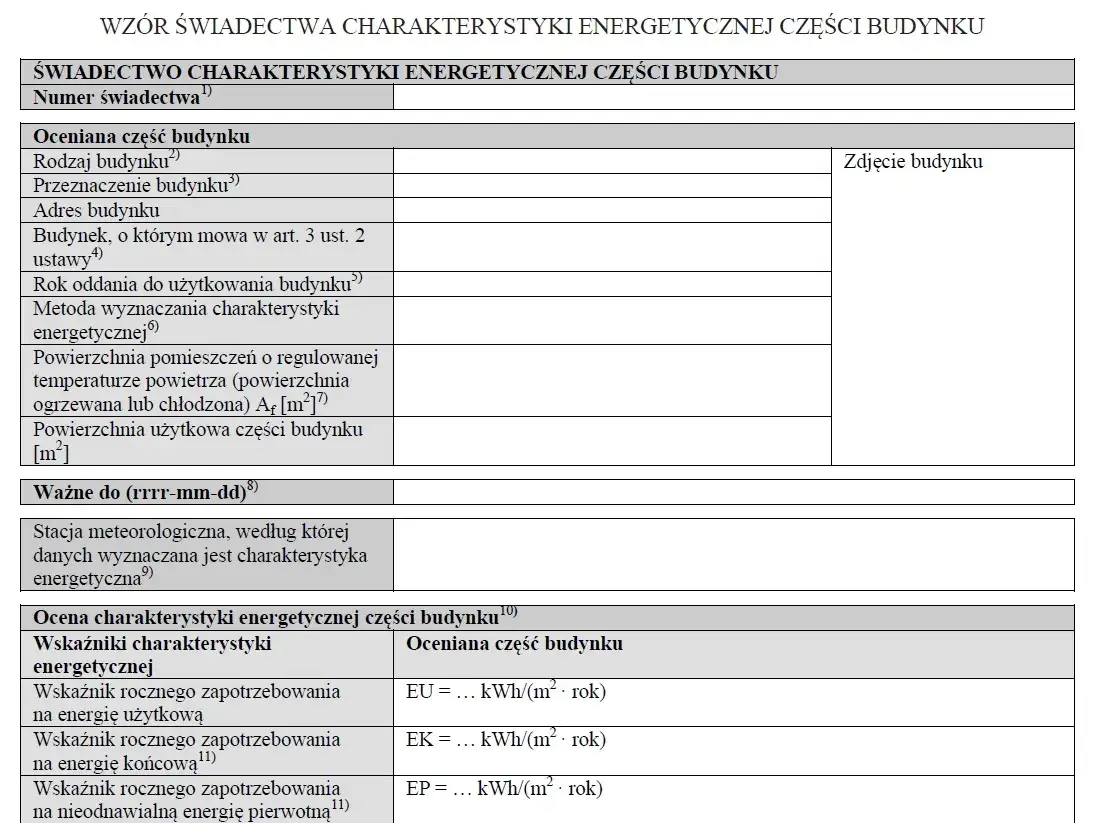 Zdjęcie Kiedy trzeba sporządzić świadectwo charakterystyki energetycznej budynku? Uniknij problemów przy sprzedaży i wynajmie.