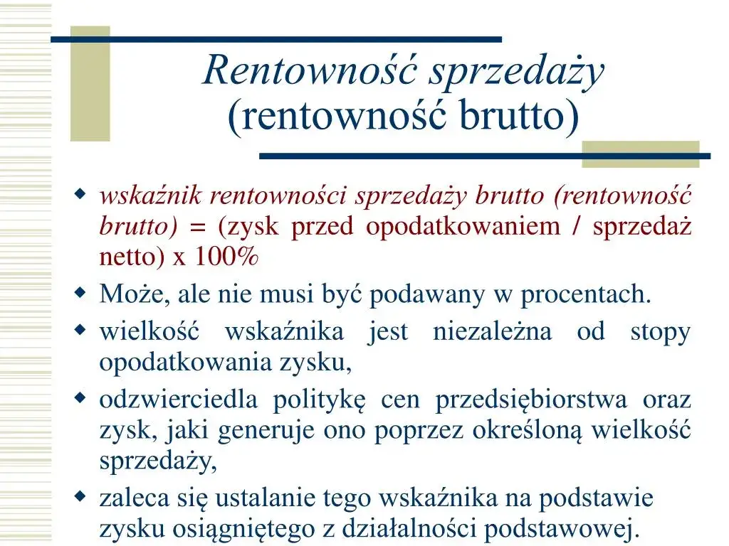Zdjęcie Jak rentowność brutto wpływa na efektywność finansową firmy?