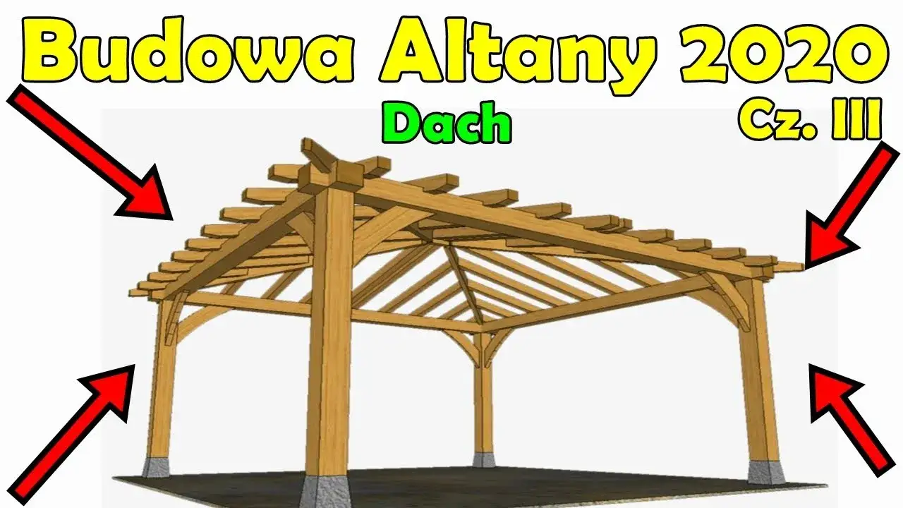 Zdjęcie Jak zrobić dach kopertowy na altanie - krok po kroku bez błędów