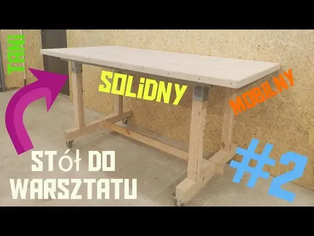 Zdjęcie Jak zrobić stół stolarski - Prosty sposób na idealny stół do warsztatu