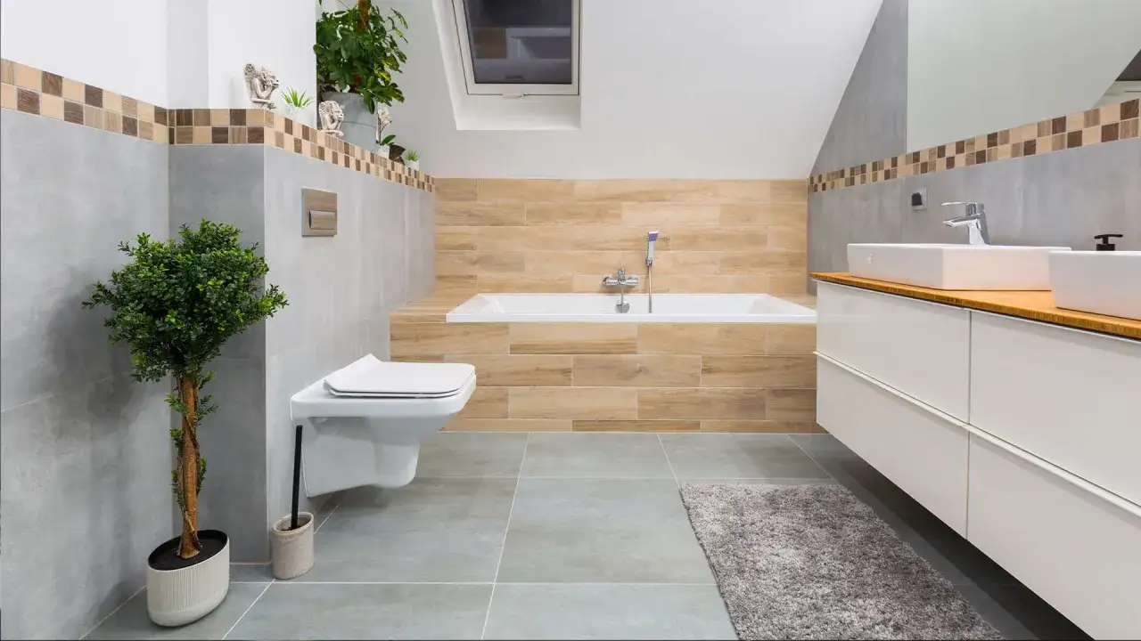 Zdjęcie Jakie płytki do szarej łazienki? 10 inspirujących pomysłów