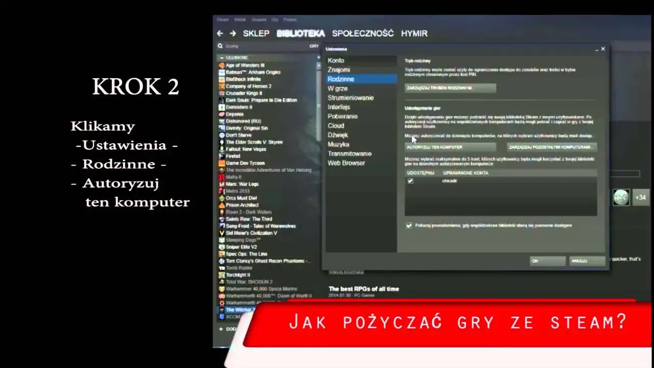 Zdjęcie Jak pożyczać gry na Steam i unikać problemów z udostępnianiem