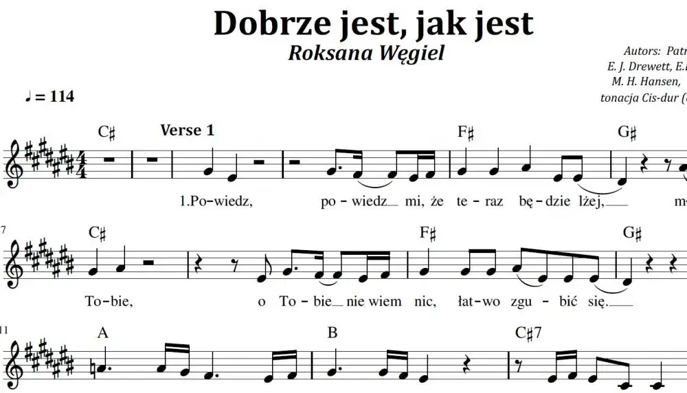 Zdjęcie Tekst piosenki dobrze jest jak jest - historia o toksycznych relacjach