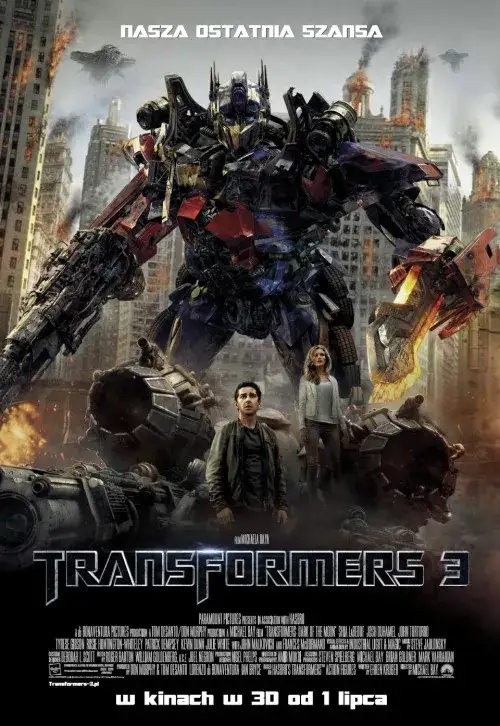 Zdjęcie Transformers 3 aktorzy - kto naprawdę zagrał w Ciemnej stronie księżyca?