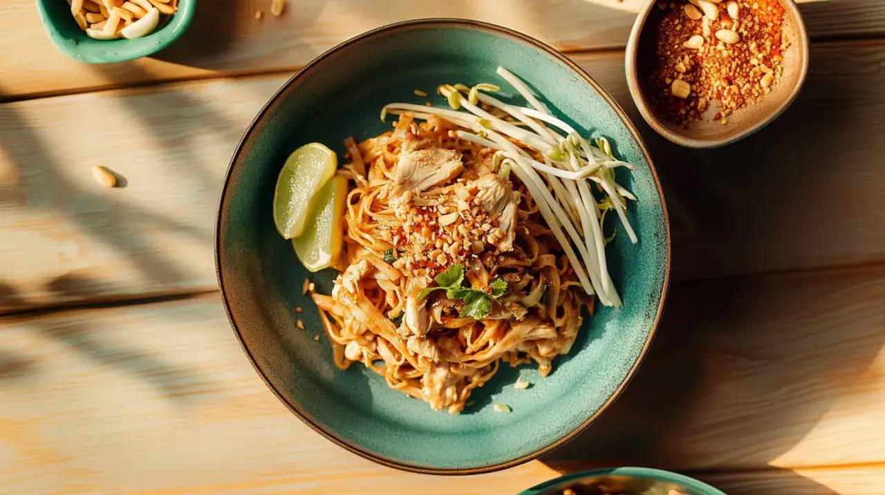 Zdjęcie Ile kalorii ma pad thai z kurczakiem? Sprawdź, co naprawdę jesz