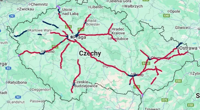 Zdjęcie Ile na autostradzie w Czechach? Poznaj ważne limity prędkości