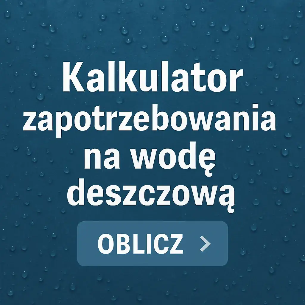 Zdjęcie Ile wody z dachu kalkulator - oblicz oszczędności z deszczówki