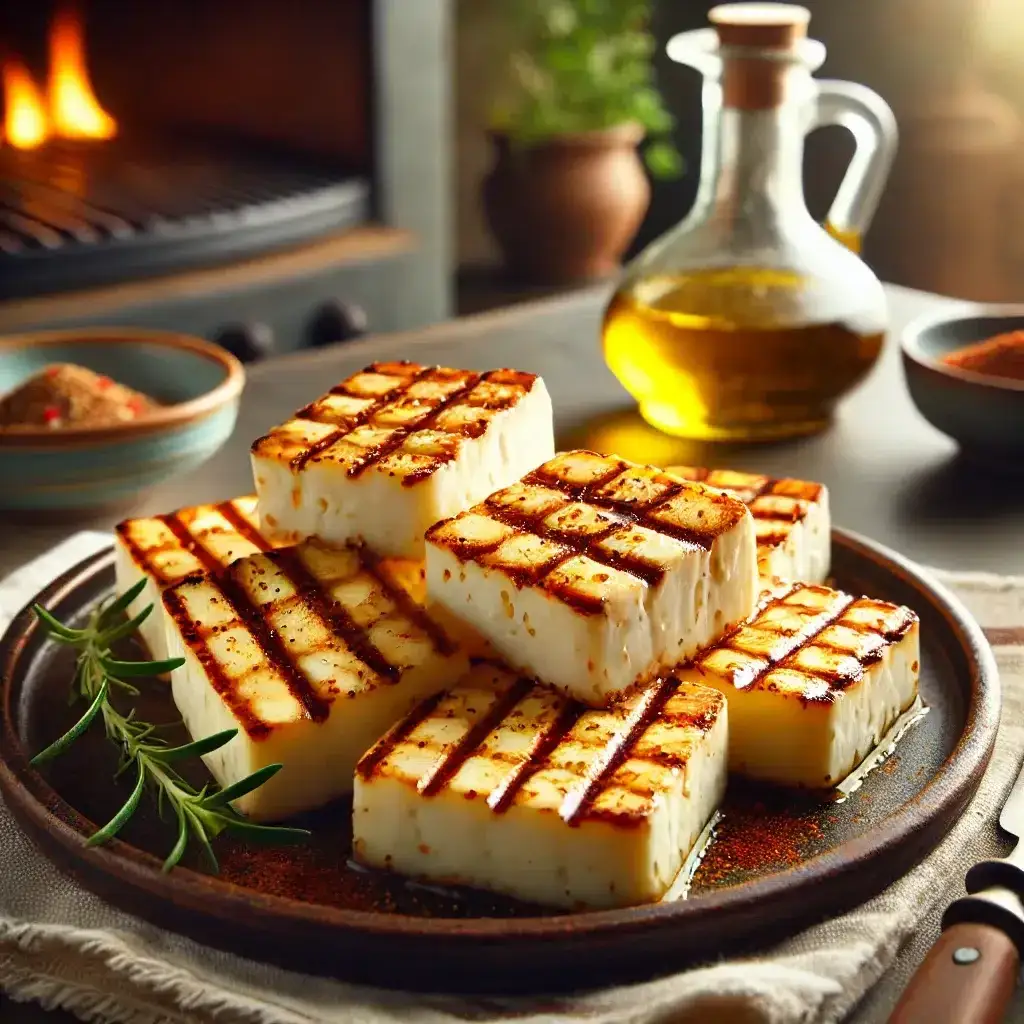 Zdjęcie Grillowany ser halloumi z czym podawać - najlepsze połączenia smakowe