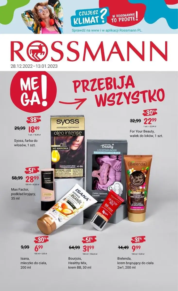 Zdjęcie Od kiedy promocja w Rossmann? Sprawdź daty i produkty w ofercie